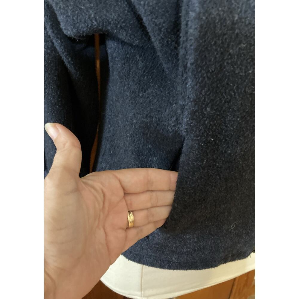 Alo Yoga Dream Fleece Jacket Sz S Blue Full Zip ballet sleeves Activewear - Picture 6 of 11
